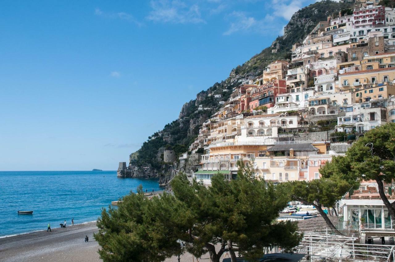 Casa Il Capriccio, Spiaggia Grande Positano Villa Bagian luar foto