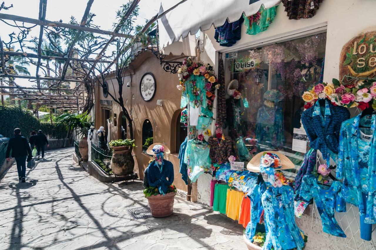 Casa Il Capriccio, Spiaggia Grande Positano Villa Bagian luar foto