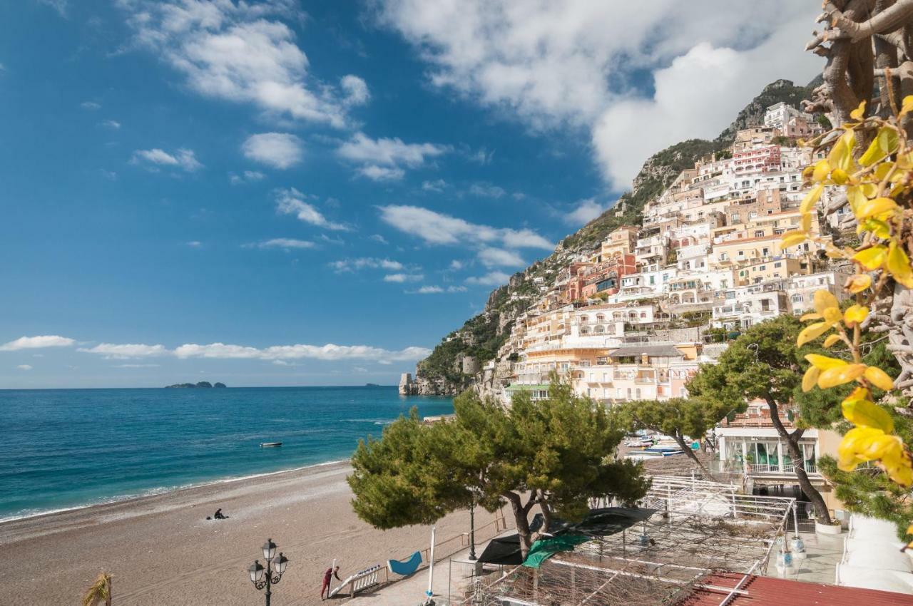 Casa Il Capriccio, Spiaggia Grande Positano Villa Bagian luar foto