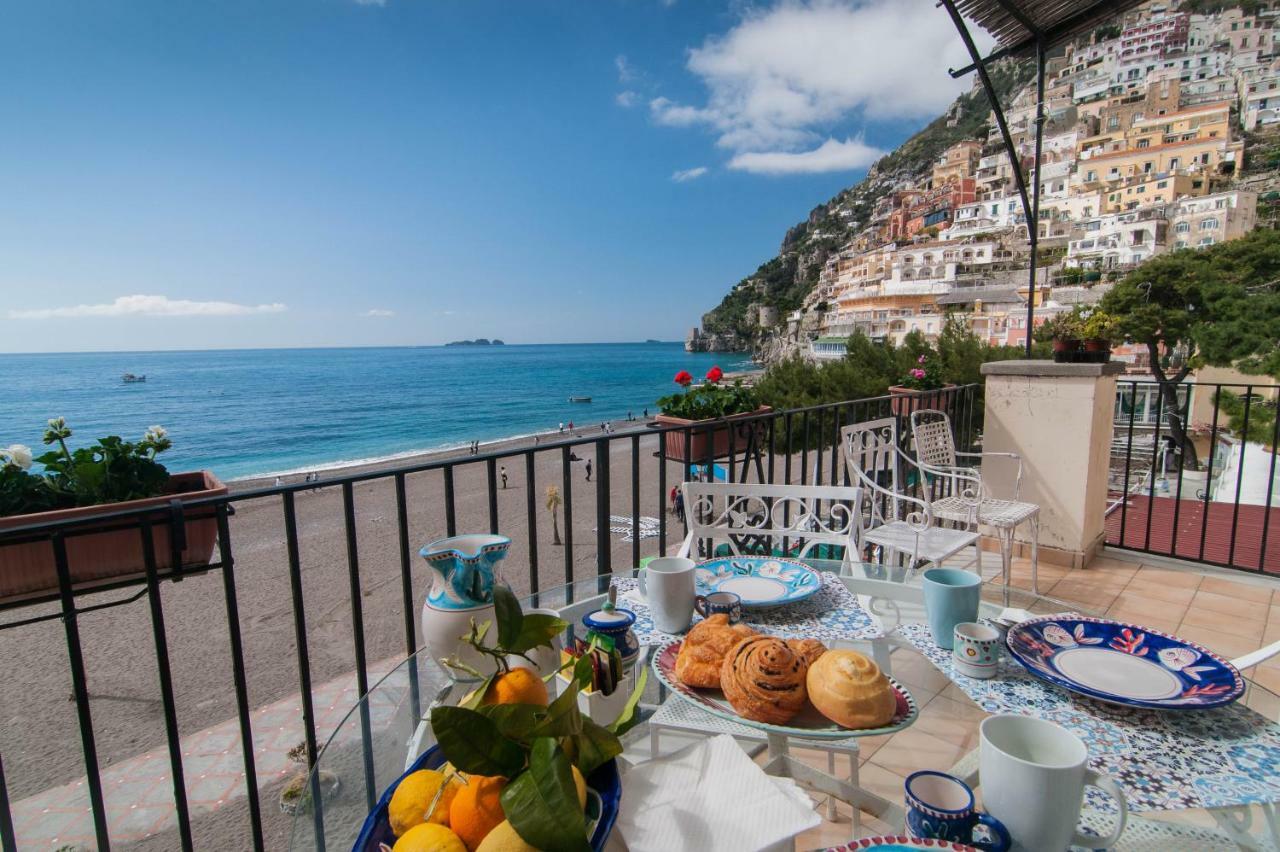Casa Il Capriccio, Spiaggia Grande Positano Villa Bagian luar foto