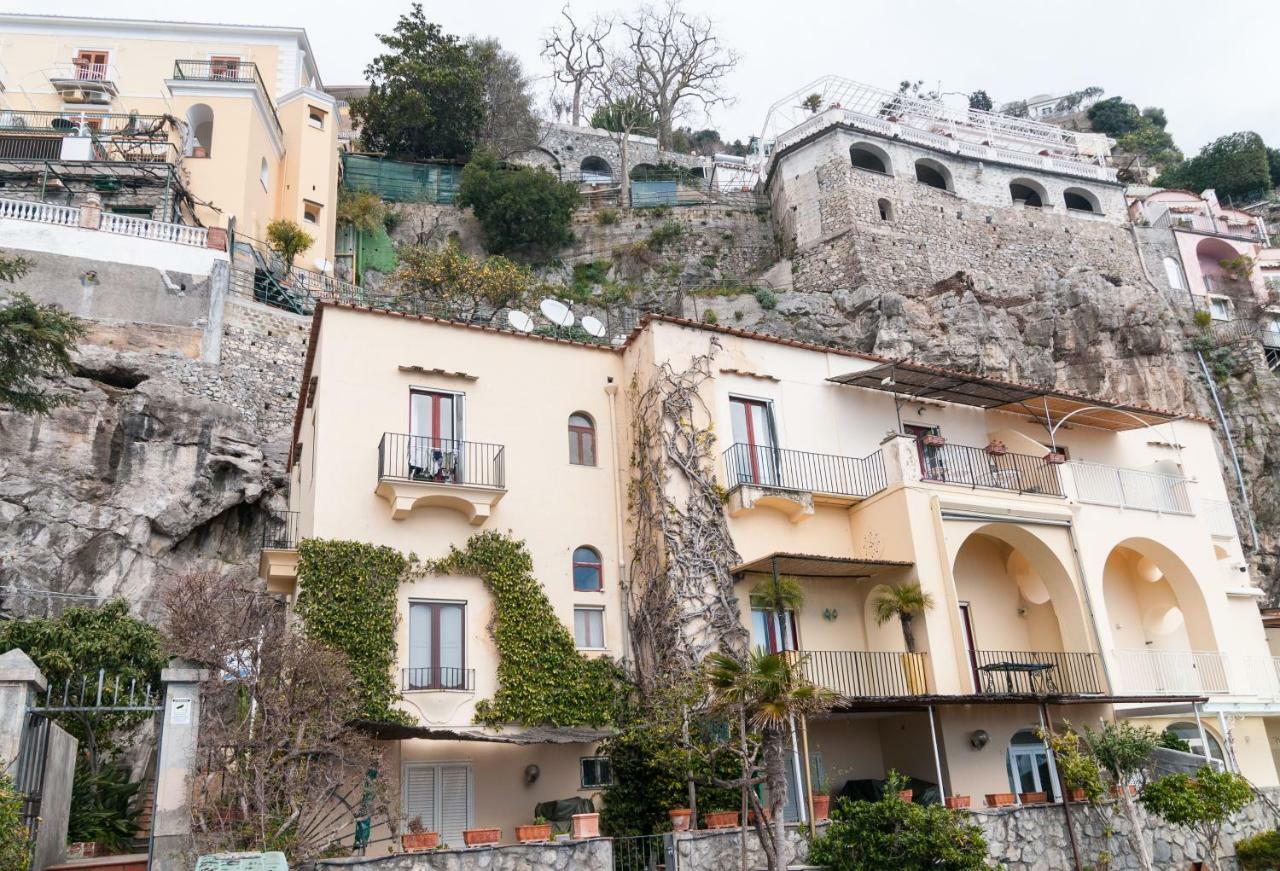Casa Il Capriccio, Spiaggia Grande Positano Villa Bagian luar foto